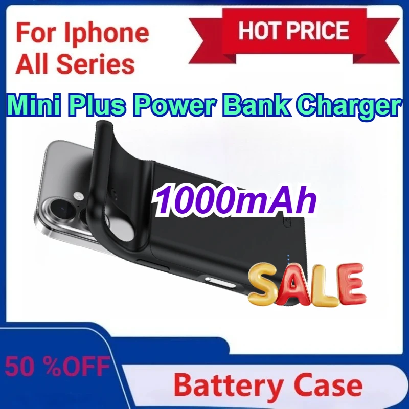 

New Battery Case 10000mAh for Iphone 14 11 12 16 15 13 Pro Max Mini Plus Power Bank Charger High Quality Rechargeable Battery