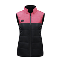 Winter Heating Vest 9-Zone Dual-Control Heating Vest Unisex 3 Geart Temperature Control Safety Electric Heating Vest