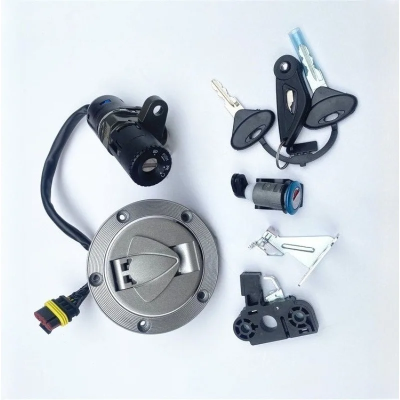 

For Benelli 502c BJ500GS-6A Accessories Ignition Switch Gas Cap Seat Lock Fuel Tank Cap Key Set Main Switch kit