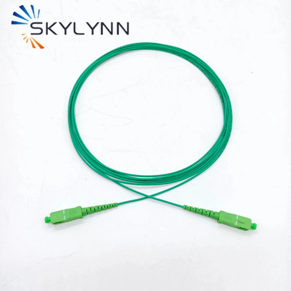 jarretiere-35m-sc-apc-sc-apc-single-mode-g657a2-simplex-core-16mm-diameter-fiber-optic-patch-cord-green-lszh-jacket