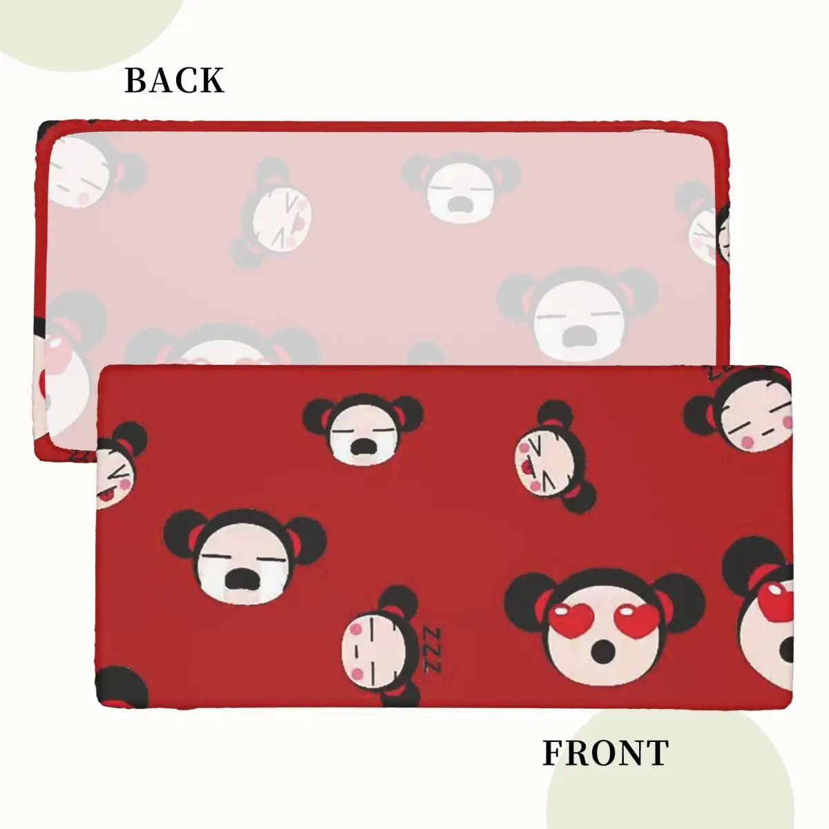 Pucca Customized Rectangular Tablecloth Oilproof Table Cover for Festival Party Decorations Table Cloth
