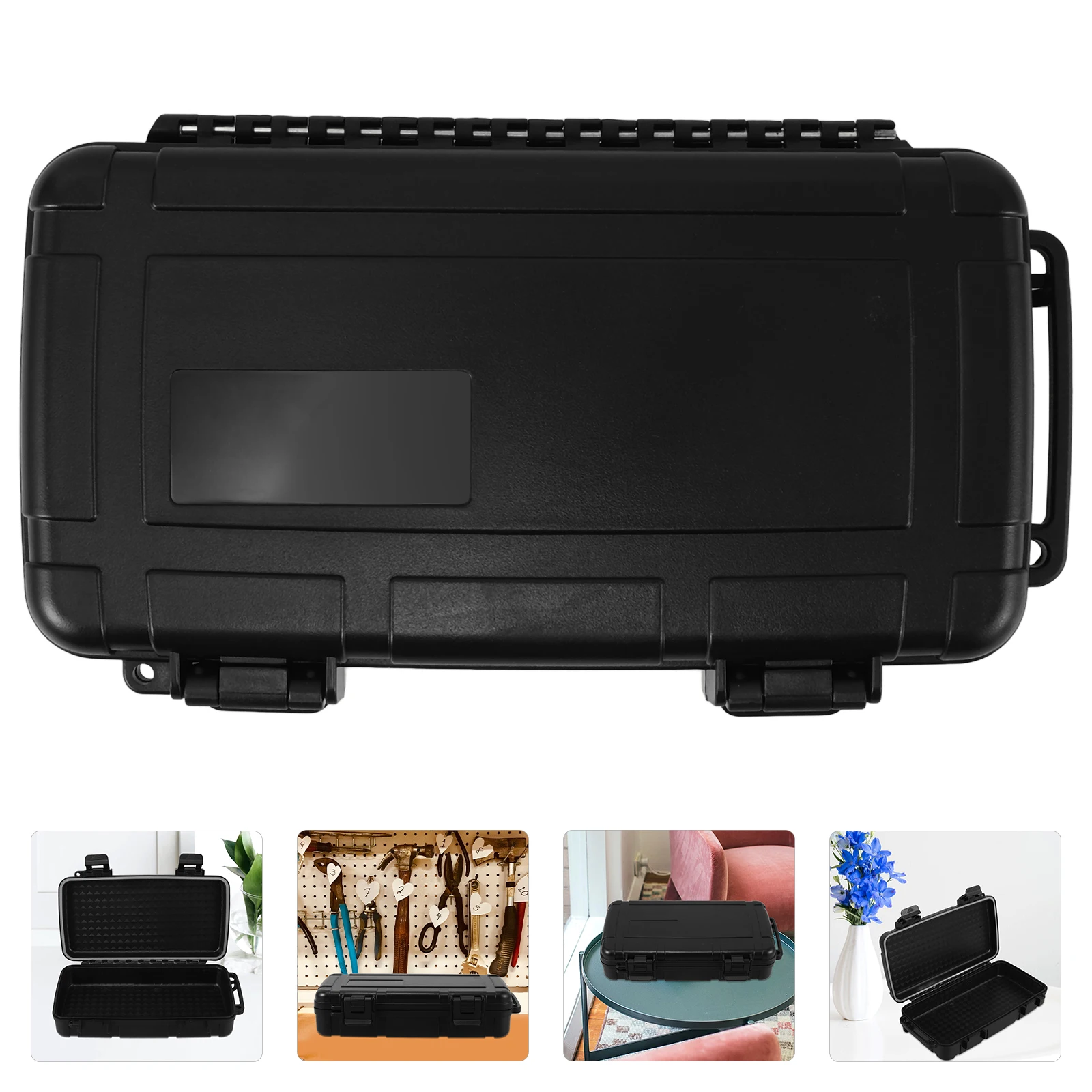 

Portable Waterproof Hard Carrying Case Thickened Shockproof Tool Box Organizer Equipment Storage Protective Case