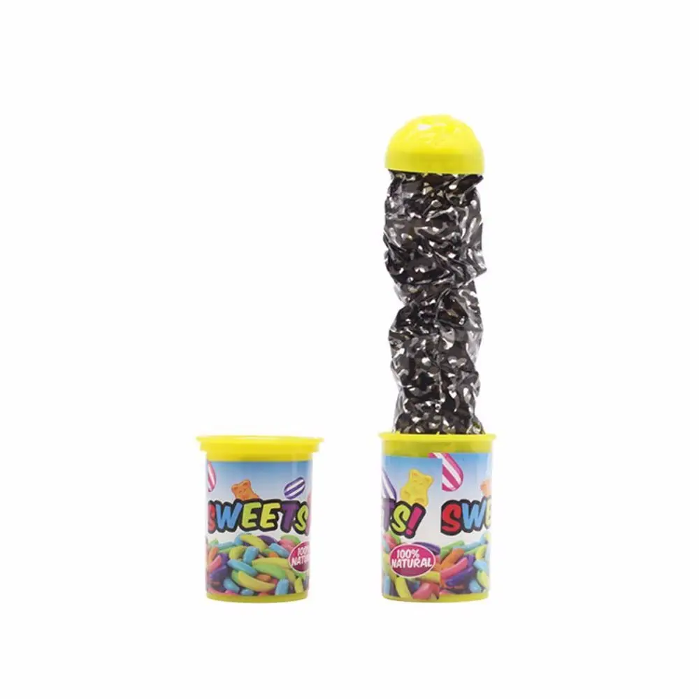 Joke  Party Decoration Fool Day Gift Screaming  Funny Candy Can Candy Box Jump  Jump Snake Spring Snake