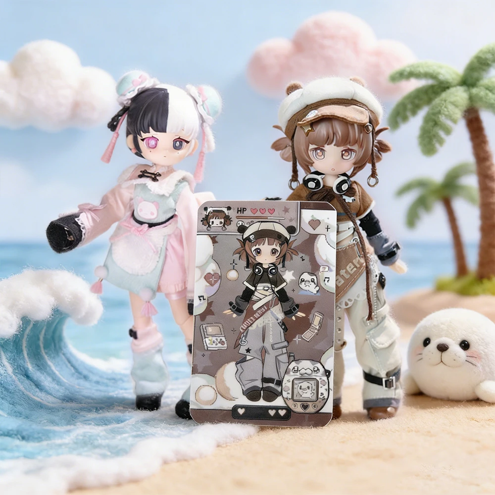 

Freedom Advocates Electronic 1/12 BJD Blind Box Hanging Card BJD movable joint Action Figure Dress up doll Collectible Toy Gift