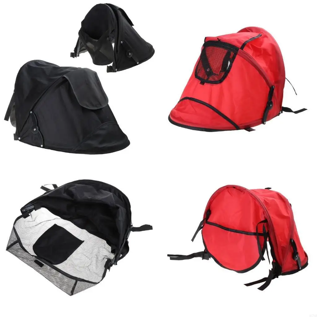

D7YD Sun Shade Cover Baby Strollers Pram Sun Tent Infant Pushchair Windproof Cover