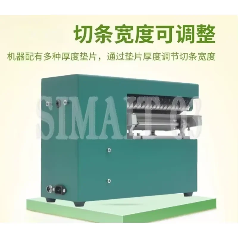 Leather Slitter & Cutter Machine - Strap Cutting & Edge Folding for Leathercraft