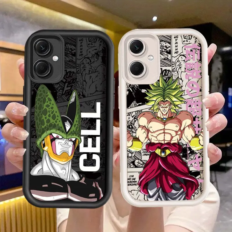 

D-Dragon Ball Broly Jiren Cover For Redmi Note 14 13 12 11 13R 12R 12T 11T Pro Plus Eye Ladder Phone Case