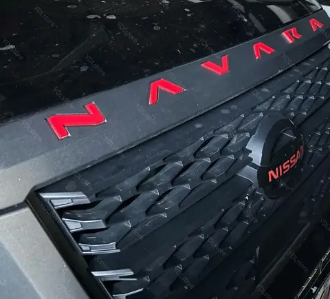 3D ABS कार अक्षर फ्रंट हुड लोगो स्टिकर टेल डोर बम्पर बैज ऑटो रियर ट्रंक प्रतीक सहायक उपकरण निसान NAVARA NP300 के लिए फिट 8 best sales निसान नवारा एनपी300 - №8