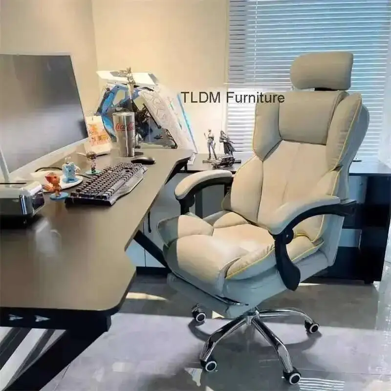 

Home Nordic Ergonomic Reclining Office Gaming Chairs Chair Lift Swivel Computer Chair Modern Office Furniture Backrest Armchair
