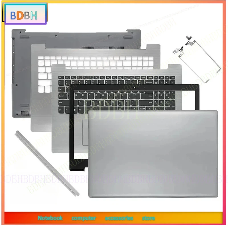 NEW For IdeaPad 330-15 330-15IKB 330-15IGM 320-15ABR laptop LCD Back Cover/Front Bezel/Palmrest Upper/BOTTOM CASE Silvery