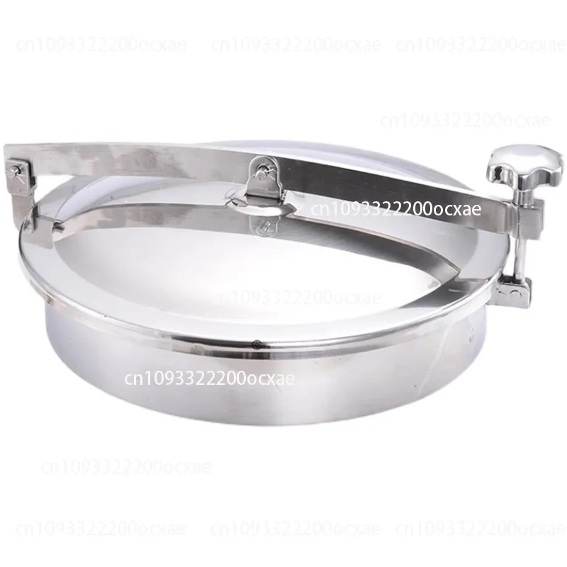 

Stainless steel hole cover thickened reactor pressing type round quick opening flange hand hole