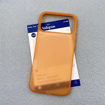 Ultra tenký matný kryt na telefon pro iPhone 17Pro 17 Pro Max Jednoduchý jednobarevný PP měkký zadní kryt s ochranou proti otiskům prstů pro iPhone 17 8 nejlepší prodej masky na iPhone - №4