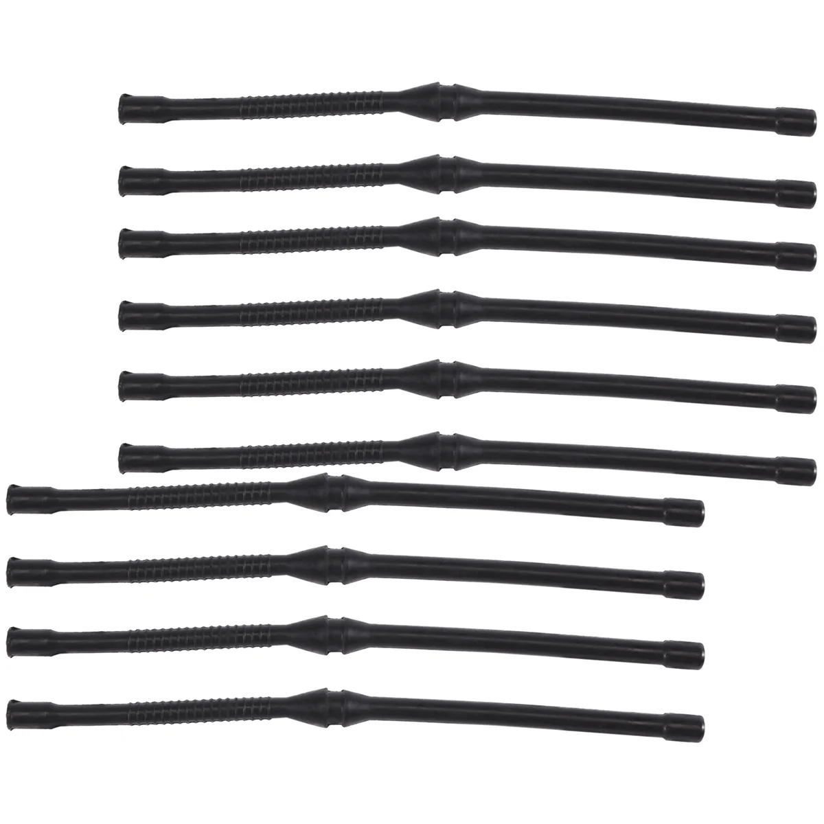 10X Black Fuel Hose Pipe for Chinese Chainsaw 4500 5200 45Cc 52Cc 58Cc MT-9999 Plastic Fuel Hoses Pipes Tool Part Vogue