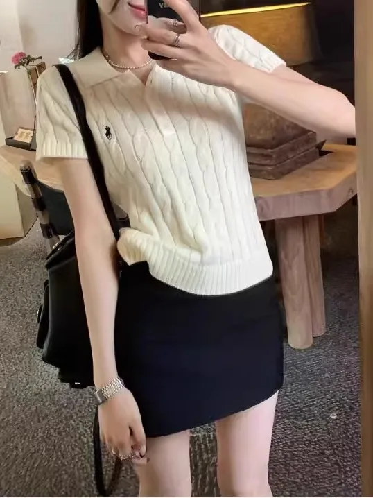 Black High Waist A-Line  Skirt Suit for Women Summer New Style Small Size American Hot Girl Short Skirt City Commute
