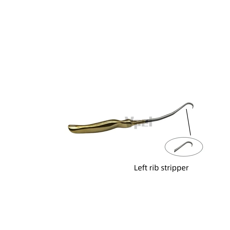 Chirurgische Instrumente für Nasenkorrektur. Edelstahl-Rippenknorpel-Detektor. Retraktor. Chirurgische Instrumenten für Nasenkorrekturen. Links- und Rig