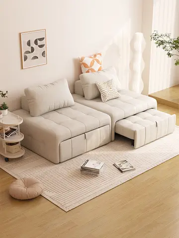 접이식 퍼프 소파 침대, 이중 목적 소형 아파트, 거실, 다기능 발코니 Best5