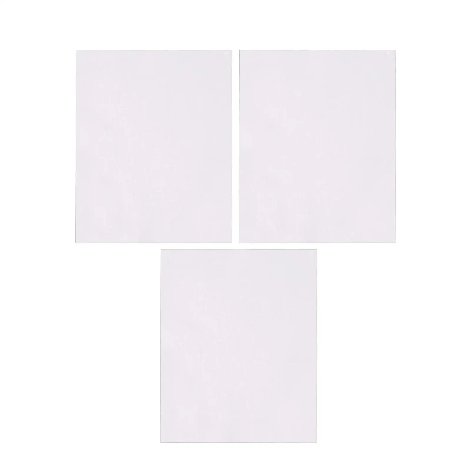 

3x Cotton Blank Canvas Boards Painting Acrylic Painting Canvas Panels