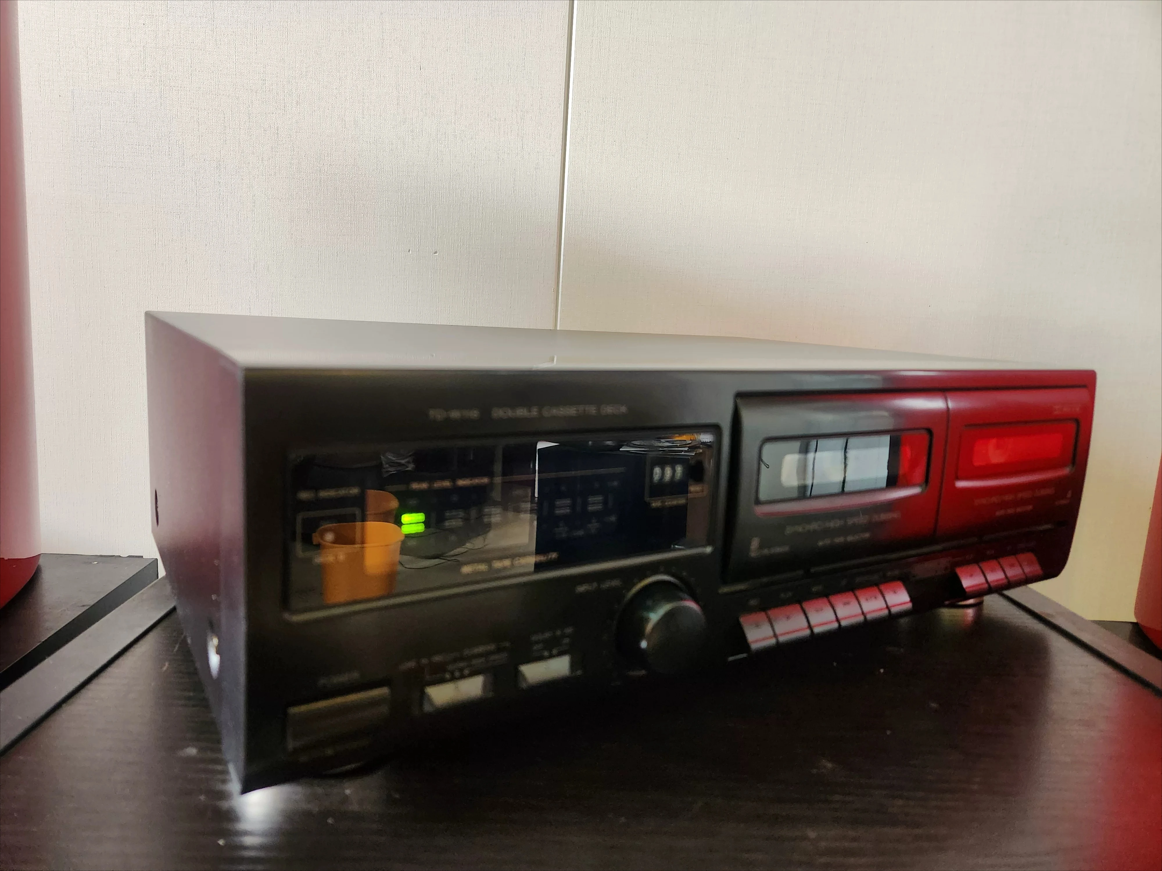 2-Way Dual Cassette Deck Recorder Tape Deck Player with Auto Reverse Hi-Fi Stereo Sound Vintage Audio Equipment Not Brand New