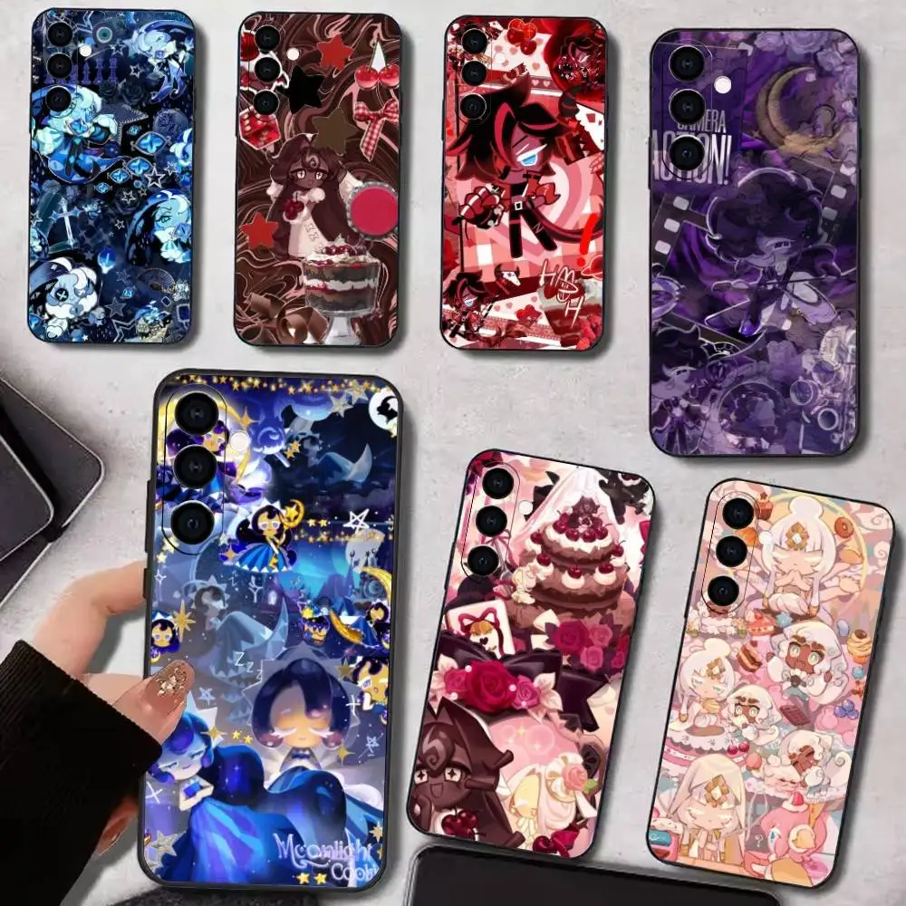 

Cookie Run K-KingdomS Phone Case For Samsung Galaxy A73,A72,A71,A70,A53,A52,A51,Others Soft Black Cover