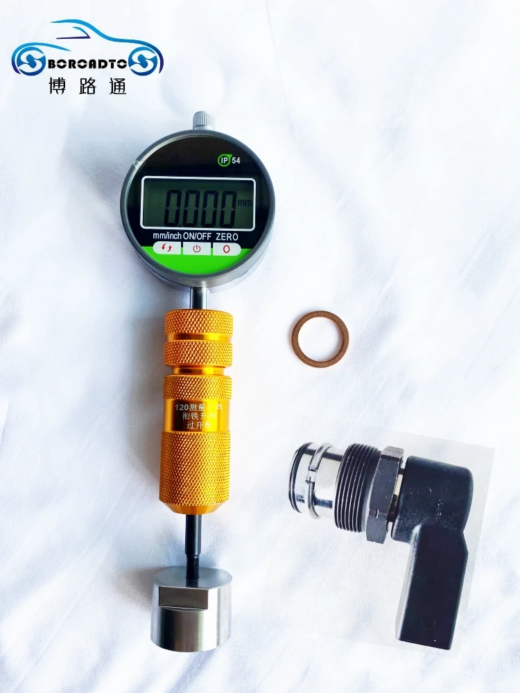 Diesel Piezo VDO wtryskiwacz zawór elektromagnetyczny Common Rail magnetyczny dynamiczny skok narzędzie pomiarowe adapter siedzenia dla Bosch Siemens