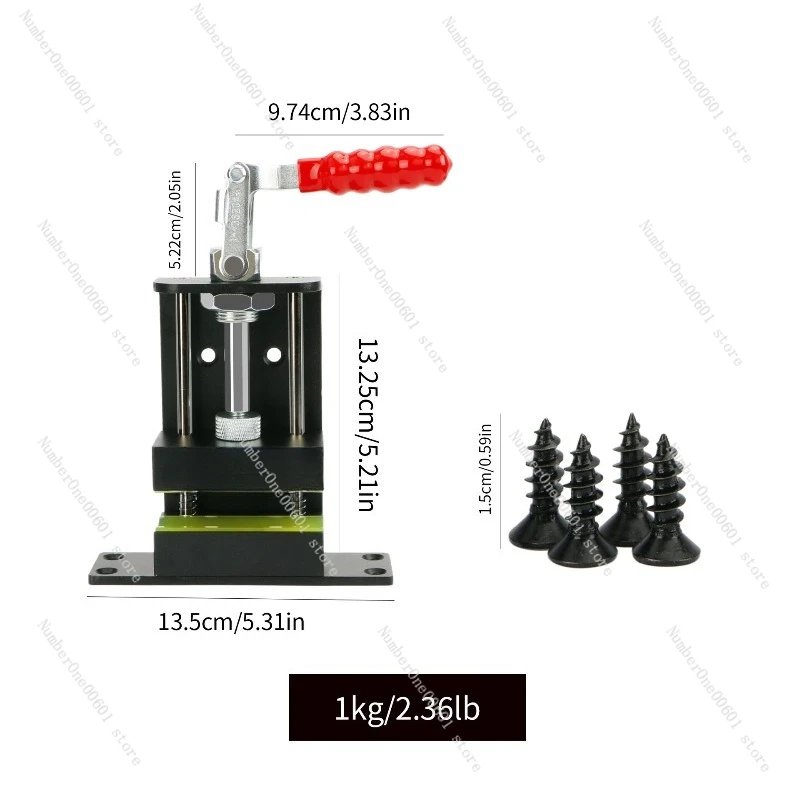 Golf Shaft Clamp Metal Shaft Holder Fixing Tool for Golf Workshop Use