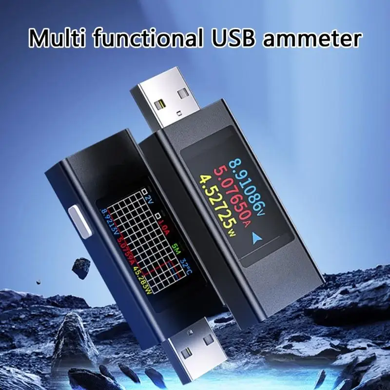 LX0C Voltmeter tương thích đa không thay đổi LX0C đảm bảo sạc thiết bị hiệu quả toàn với giám sát thời gian thực