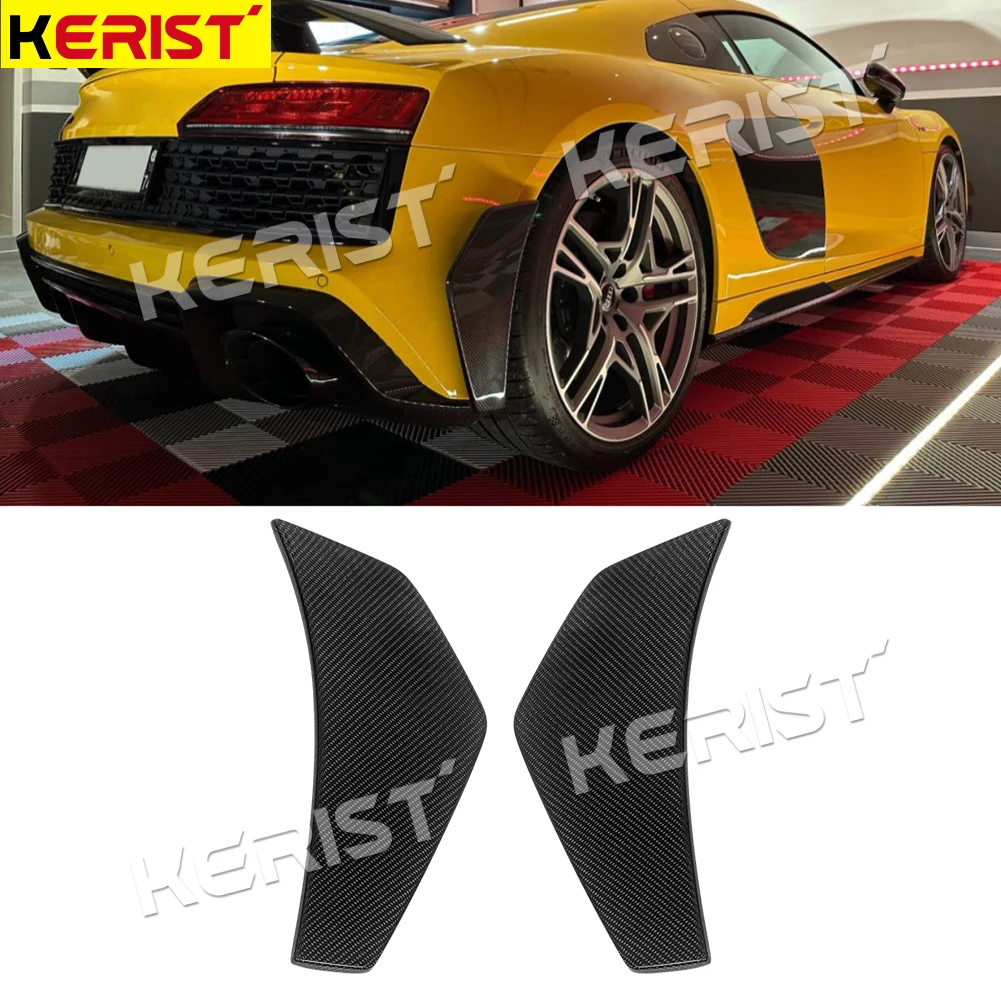 

Плавники для заднего бампера Audi R8 2019-2023 из углеродного волокна