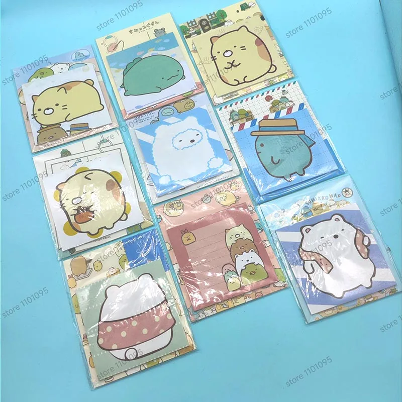 20 pcs/lot Sumikko Gurashi Memo Pad Sticky Notes Kawaii Stationery Label Notepad Planner Sticker Post School Supplies