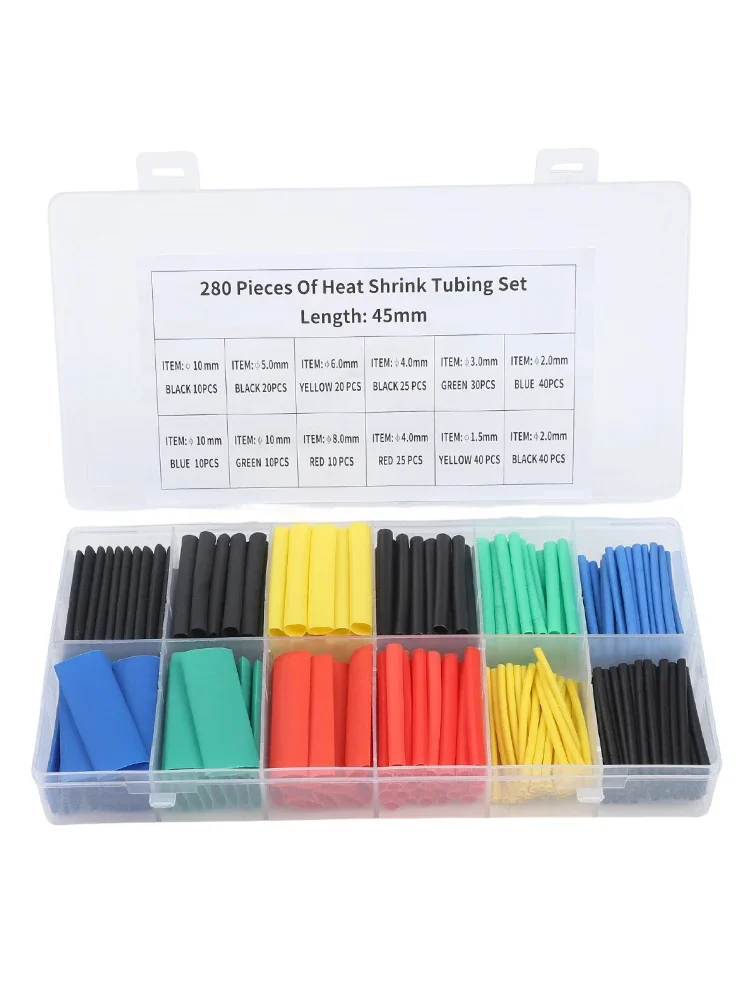 Cable Repair Heat Shrink Tubing Cable Wire Sleeve Dielectric Protective Sleeve Flame Retardant High Expansion Ratio