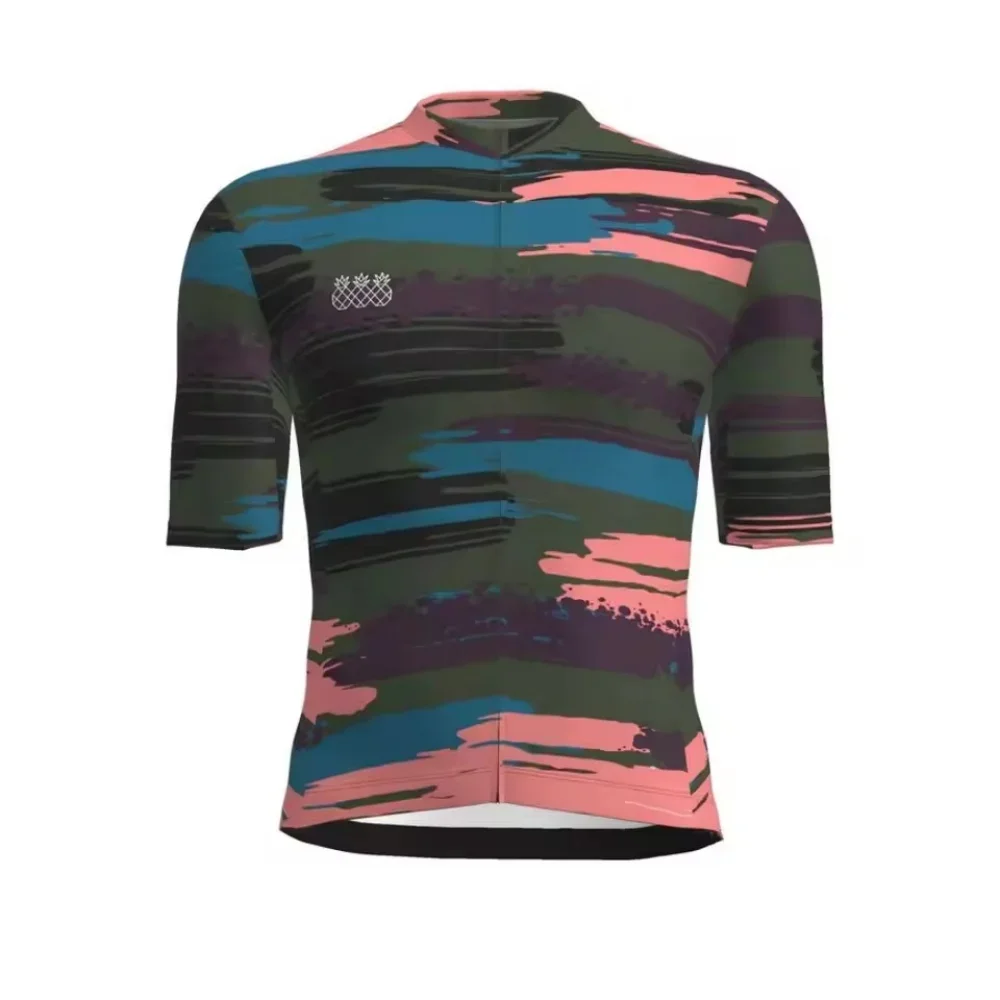Summer Bike Shirt Men's Cycling Jersey Short Sleeve Ropa Ciclismo Outdoor Sports MTB Cycling Team Breathable Clothing 2026