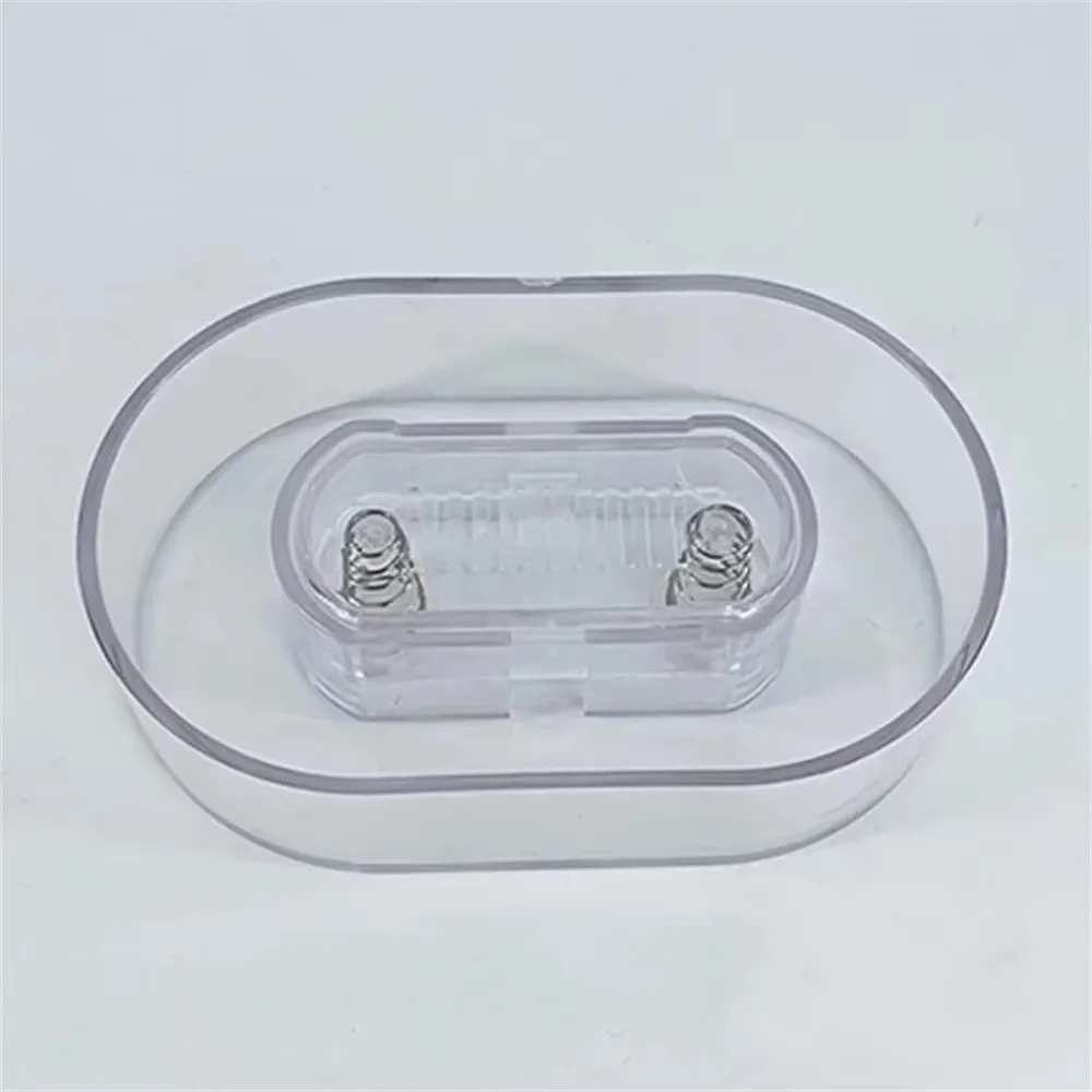 Plastic Rinser Cleaner High-Efficiency No Batteries Shaver Rinse Stand Water-Saving Cleaner Shaver Storage Rack For Most Razors