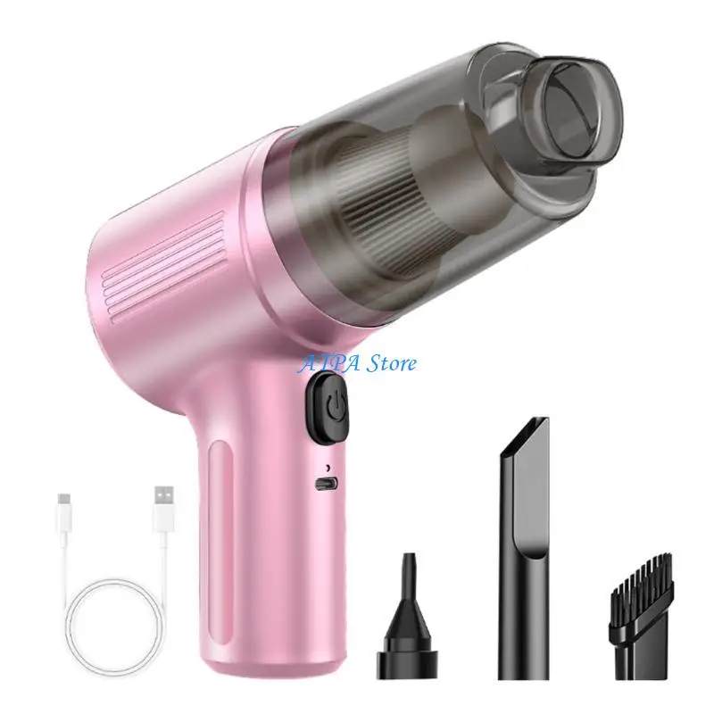 U13C Ergonomic Wireless Car Vacuum Cleaner with Multi Surfaces Cleaning Capability Powerful Suction Car Vacuum for Interior