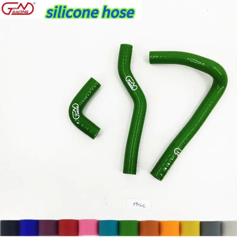 For 2000-2015 Kawasaki KX65 KX 65 Motorcycle Silicone Radiator Coolant Hose Kit