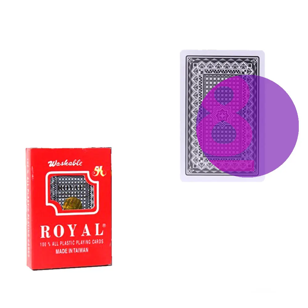 Royal Marked Playing Card For UV Lenses Infrared Ink Mark Poker Board Game