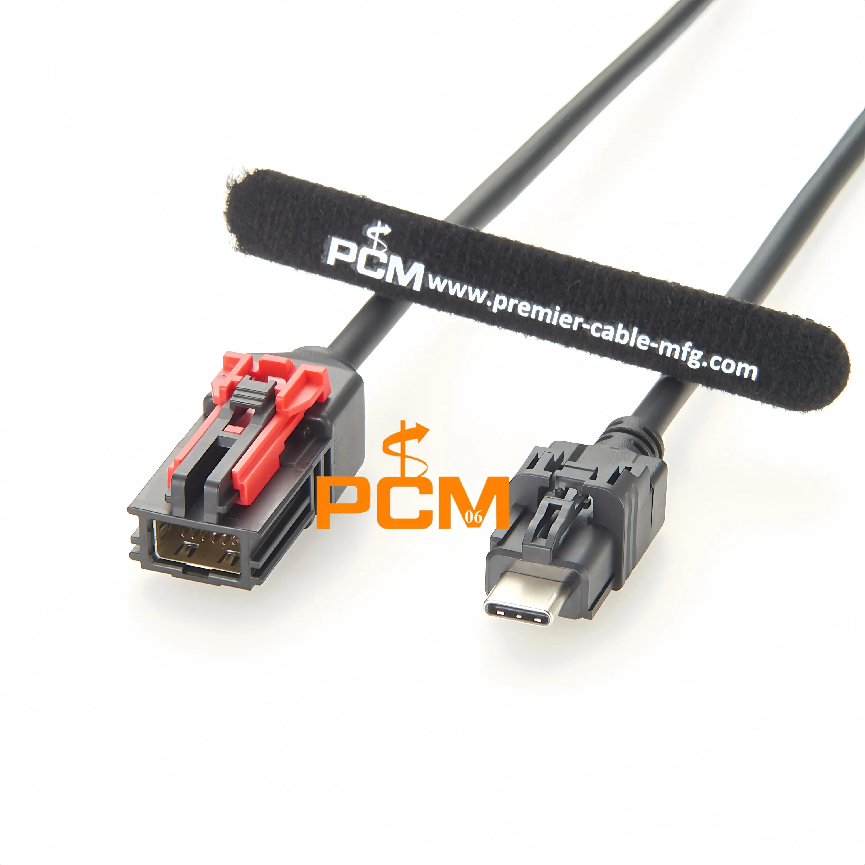 자동차 데이터 케이블 HSAL HSAutoLink 12핀 - USB 3.1 타입-C LVDS 케이블 하네스 (Molex 111146-3080 및 TE 2398010-1 호환)