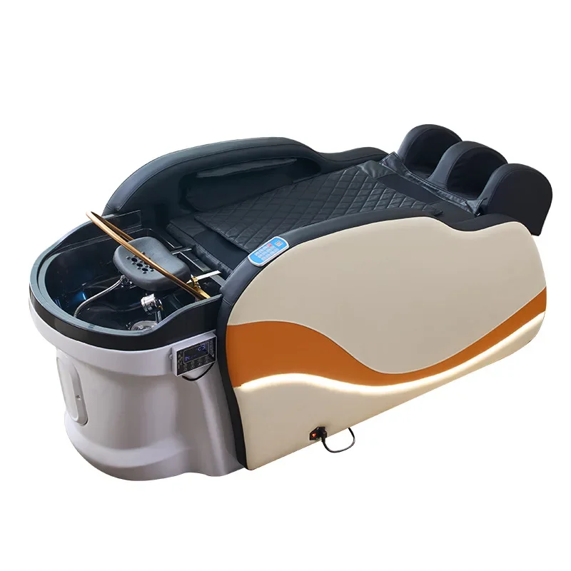 

Electric intelligent massage shampoo bed Barber shop Automatic head treatment bed Massage bed