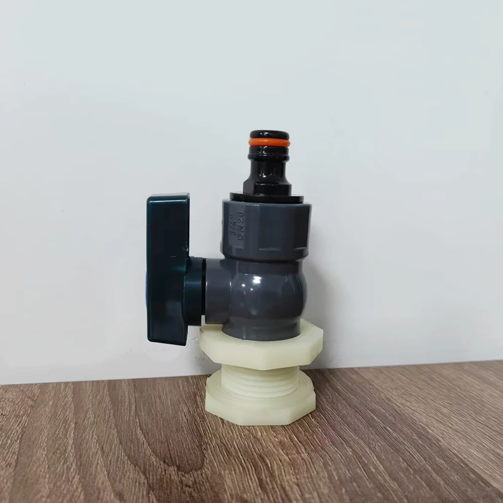 

Комплект патрубок для водяной бочки из ПВХ, соединительный сливной адаптер с внутренним соединением для сада, дождевой баре, автомойки, садовый инструмент