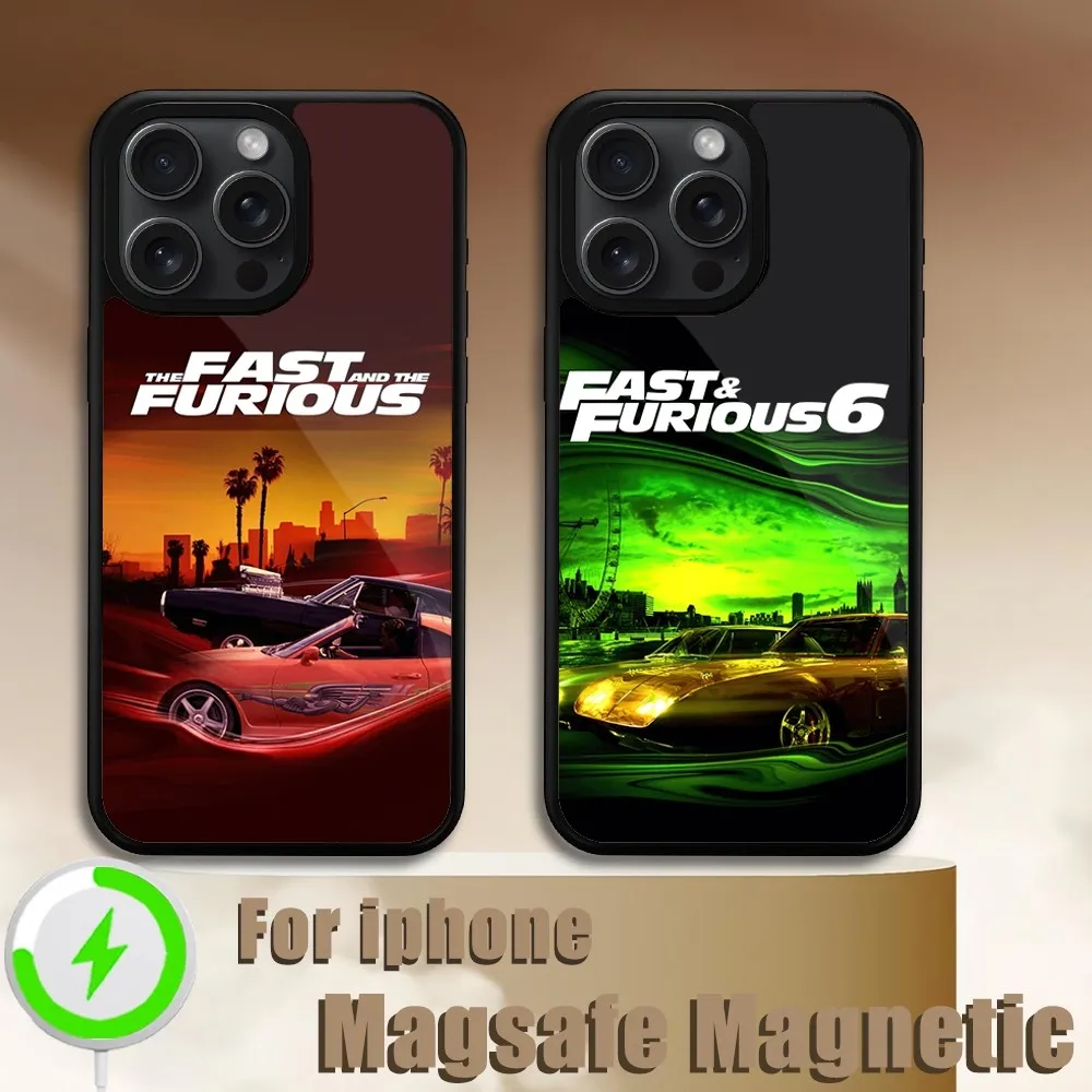 F-Fast And F-Furious Fast X  Phone Case For iPhone 11 12 13 14 15 Plus Pro Max Magsafe Magnetic Wireless Charging Cover