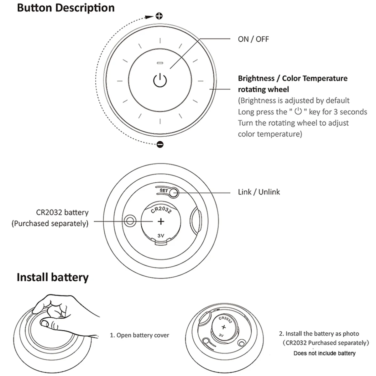 AT90- K3 2.4G Rotat…