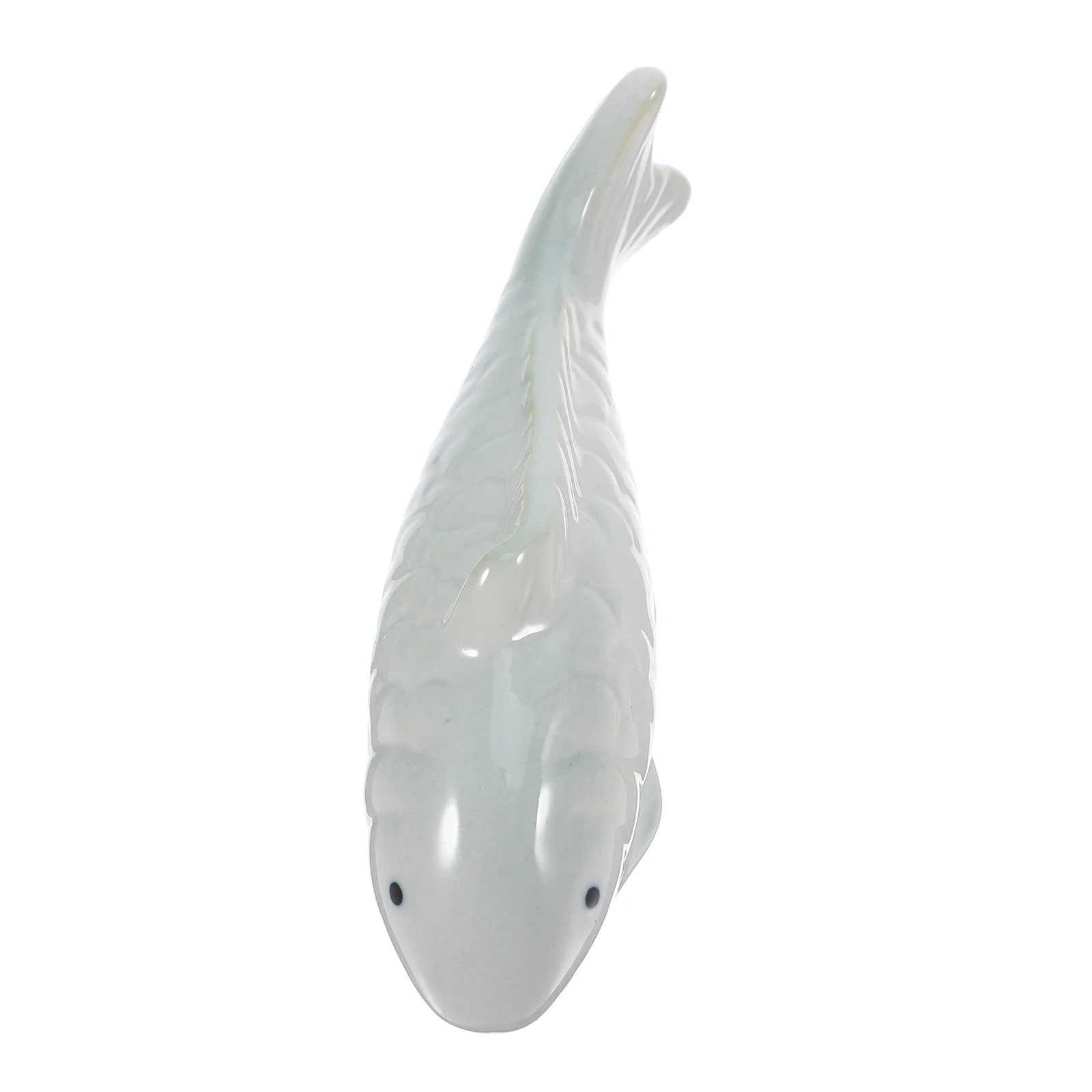 

Aquarium Decorative Statues Fish Figurines Tank Decorations Ornaments Ceramic Floating
