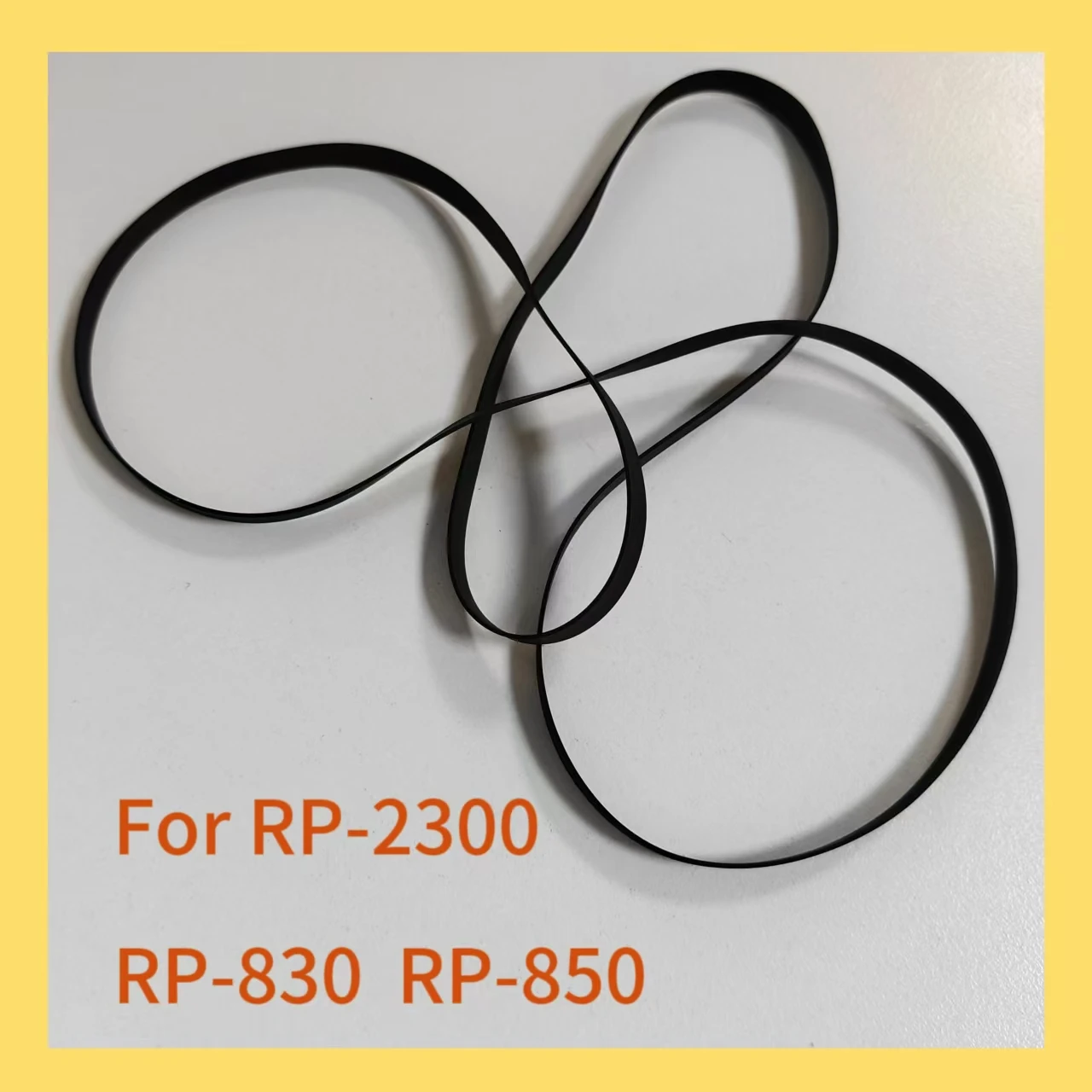 A Belt For ROTEL  RP-2300 RP-830 RP-850  Turntable Black Belt Replacement