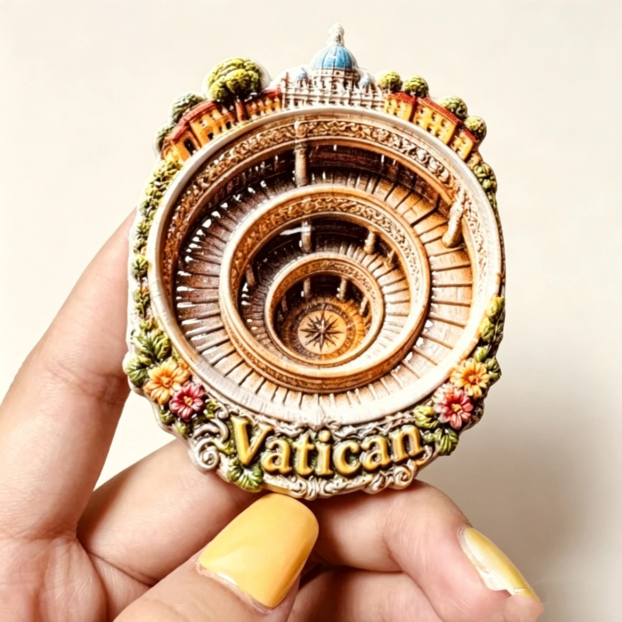 Europe Vatican 3D Fridge Magnets Tourism Souvenir Refrigerator Magnets Sticker