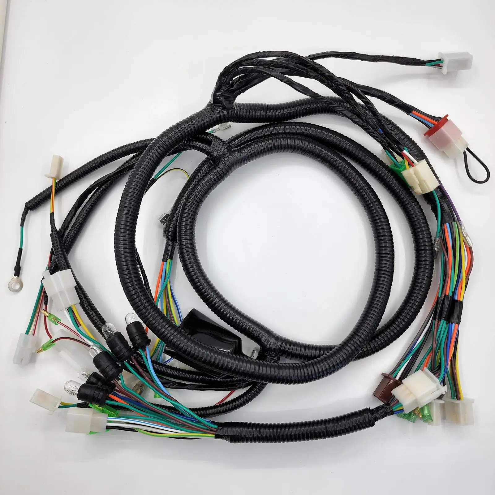 Replacement Harness Kits Replaces Wiring Harness for 50cc Scooters with 50cc Gy6 Engines Car Accessories Premium