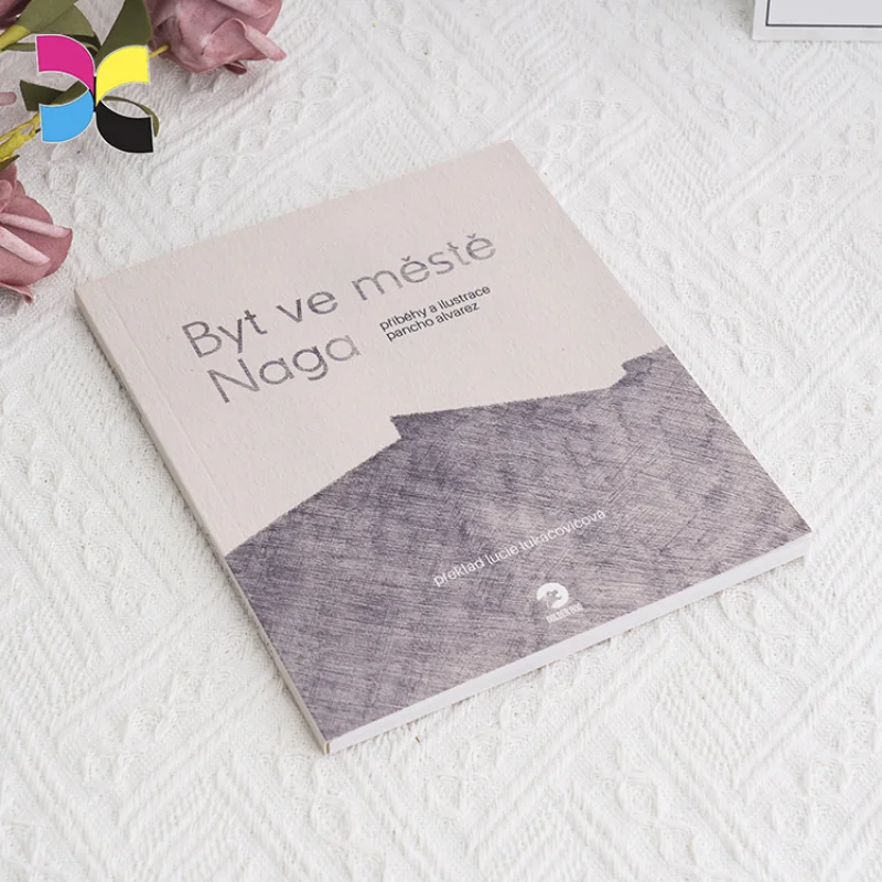 custom.Custom Softcover Book Factory Production Binding Book Printing
