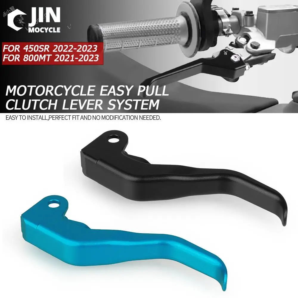 

For CFMOTO 800MT 800 MT N39° 2021 2022 2023 450SR 22-23 Motorcycle Left Two Finger Clutch Lever & Easy Pull Clutch Levers System