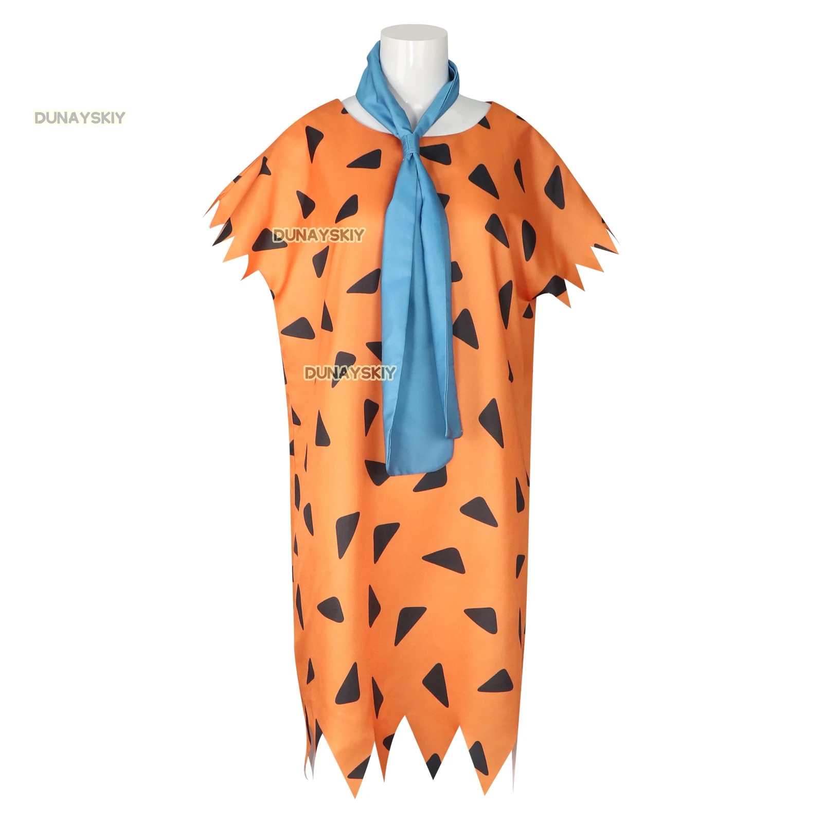 Halloween The Flinstones Fred kostium Cosplay dla dorosłych amerykańskie animowane Flintstones Anime przebranie na karnawał kostiumy wydajnościowe