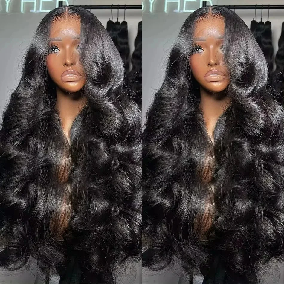 40 Inch Hd Lace Front Human Hair Wig 13x6 Body Wave Lace Front Wig 13x4 Loose Wave Lace Frontal Wig Curly Glueless Wigs