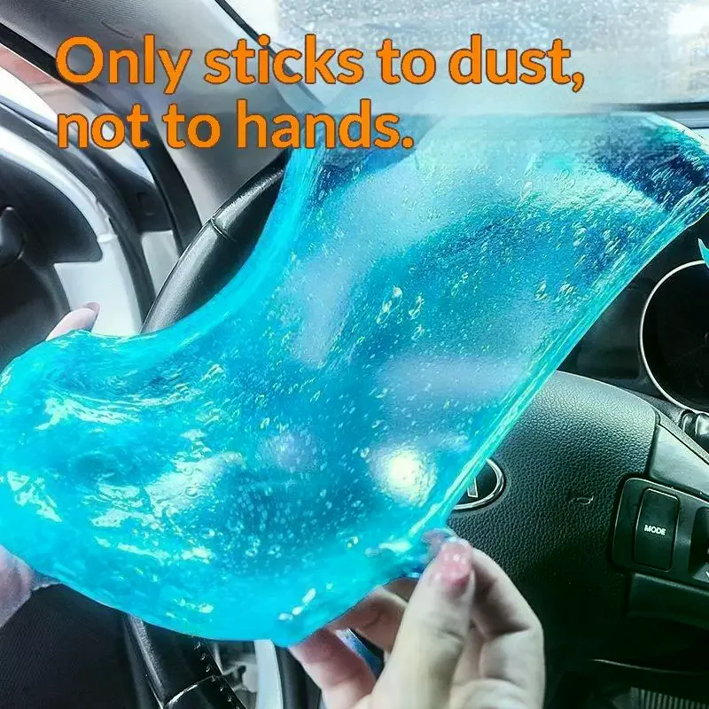 Reusable Dust Cleaning Gel Strong Adsorption Residue-Free Cleaner for Keyboard Car Vent Home PC Laptop