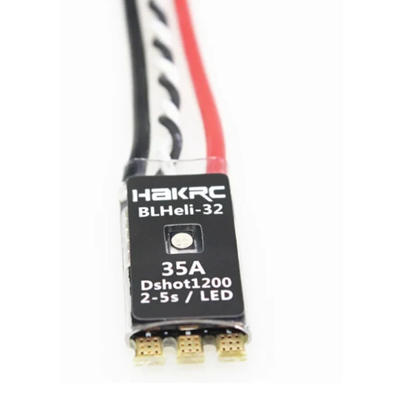 HAKRC 35A BLHeli_32 Dshot1200 2-5S ブラシレスESC 内蔵LED RC FPVレーシングドローン用