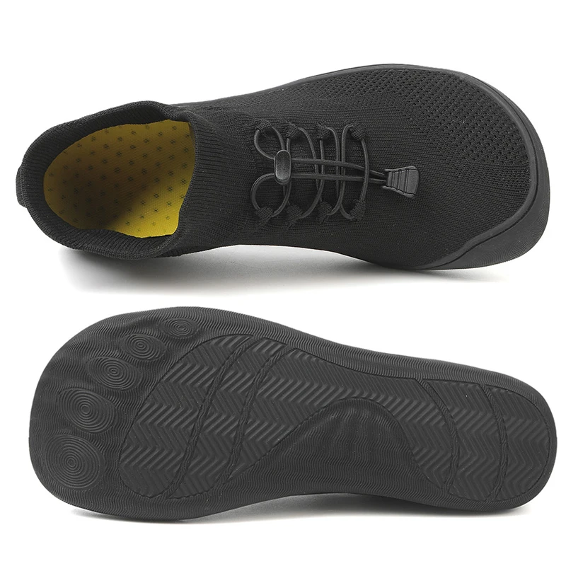 Unisex Barefoot Shoes Mens Wide Toe Box Shoes Breathable Hiking Walking Sneakers Gym Zero Drop Running Shoes Minimalist Footwear